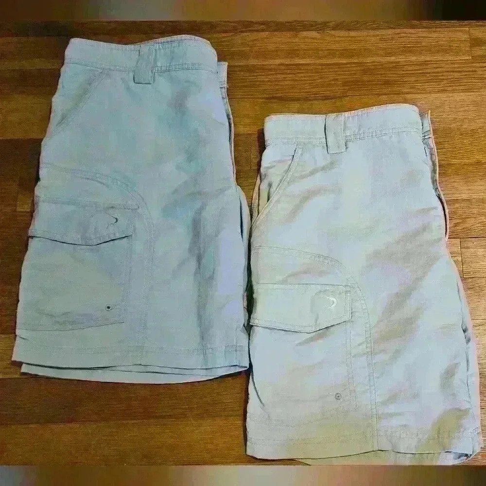 Reel Legends Fishing/Outdoor Shorts - Lot of 2